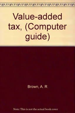 Value-Added Tax 9780850120646