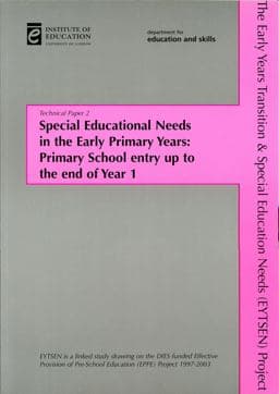 Special Educational Needs in the Early Primary Years 9780854736812