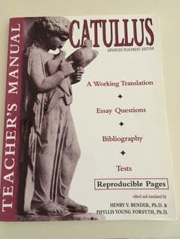 Catullus, Grades 9-12 9780865162761