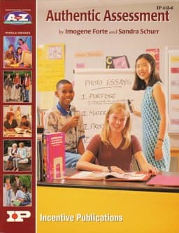 A-Z Authentic Assessment, Grades 5-8 9780865303829