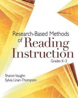 Research-Based Methods of Reading Instruction, Grades K-3 9780871209467