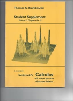 Calc Analytc Geom Ss 9780871503459