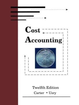 Cost Accounting 9780873937474