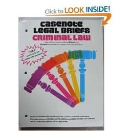 Criminal Law 9780874572094