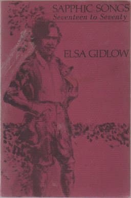 Sapphic Songs 9780884470090