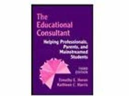 The Educational Consultant 9780890795699
