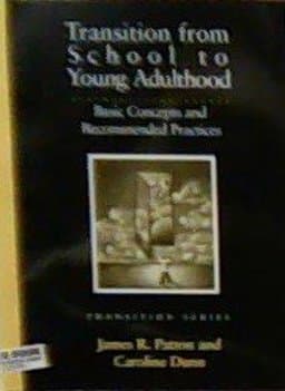 Transition from School to Young Adulthood 9780890797822