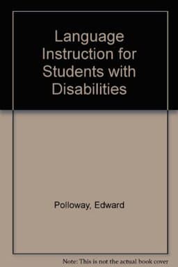 Language Instruction for Students with Disabilities 9780891082989