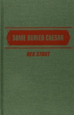 Some Buried Caesar 9780891903406