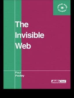 The Invisible Web 9780898627343