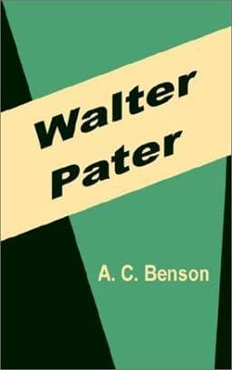 Walter Pater 9780898759600
