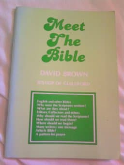 Meet the Bible 9780900164439