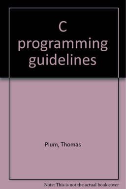 C Programming Guidelines 9780911537031