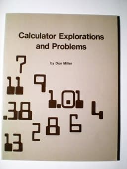 Calculator Explorations and Problems 9780914040750