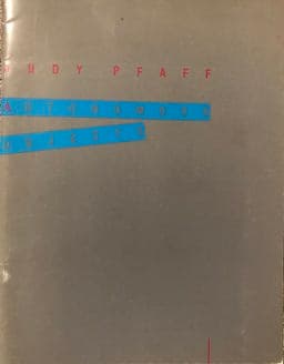 Judy Pfaff . . . Autonomous Objects 9780915427055