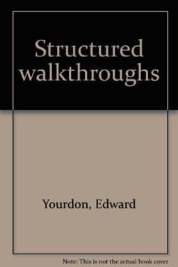 Structured Walkthroughs 9780917072550
