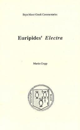 Euripides Electra 9780929524573
