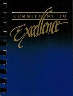 Commitment to Excellence 9780931089060