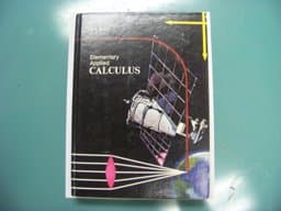 Elementary Applied Calculus 9780936166056