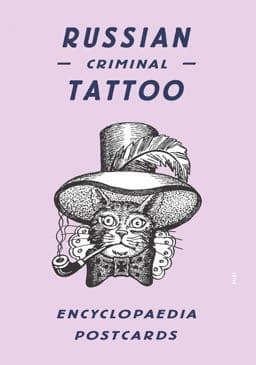 Russian Criminal Tattoo Encyclopaedia Postcards 9780956896261
