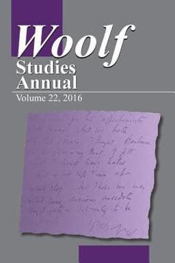 Woolf Studies Annual Volume 22 9780961951832