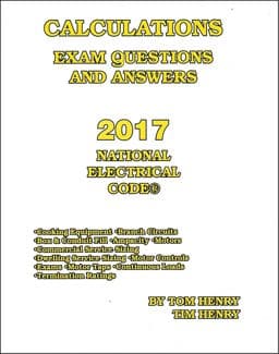 2014 Calculations for the Electrical Exam 9780997885798