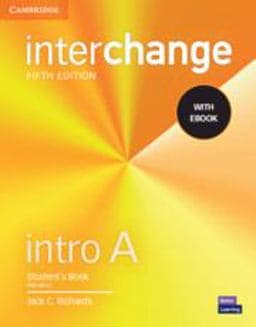 Interchange Intro a Student's Book with EBook 9781009040426
