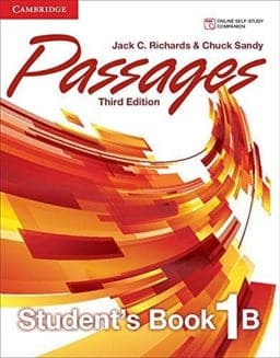 Passages Level 1 Student's Book B with EBook 9781009040822
