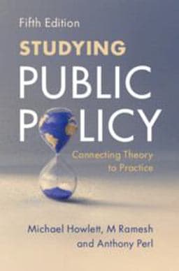 Studying Public Policy 9781009691758