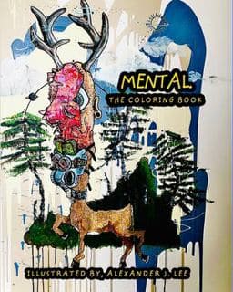 Mental, the Coloring Book 9781034135982