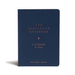 CSB Scripture Notebook, 1-2 Timothy and Titus 9781087722658