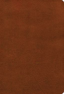 NASB Super Giant Print Reference Bible, Burnt Sienna LeatherTouch 9781087756301