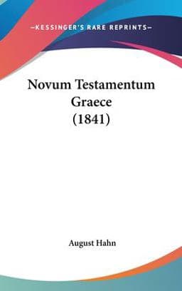Novum Testamentum Graece 9781104354251
