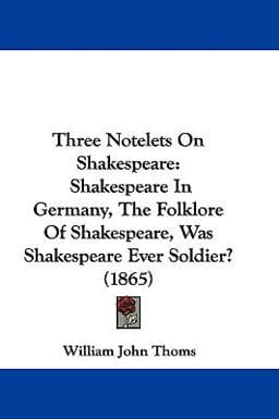 Three Notelets on Shakespeare 9781104422240