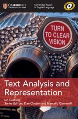 Text Analysis and Representation 9781108401111