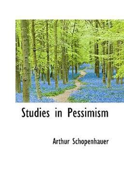 Studies in Pessimism 9781110535835