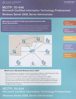 Windows Server 2008, Server Administrator 9781111134969