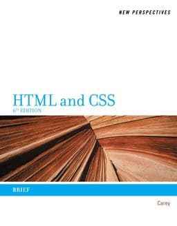 New Perspectives on HTML and CSS 9781111526450