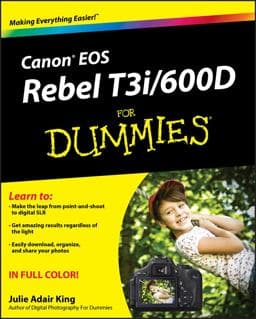 Canon EOS Rebel T3i / 600D for Dummies 9781118094983