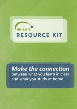Wiley Resource Kit Registration Card 9781118096154