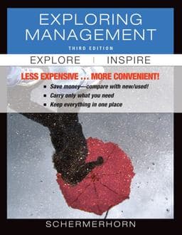 Exploring Management 9781118129357