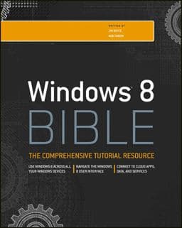 Windows 8 Bible 9781118203880
