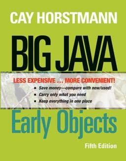 Big Java 9781118422977