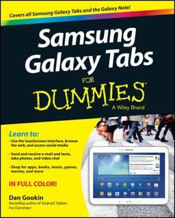 Samsung Galaxy Tabs for Dummies 9781118772942