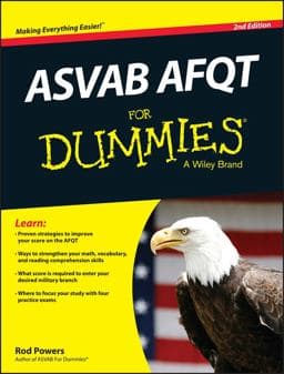 ASVAB AFQT for Dummies 9781118775172