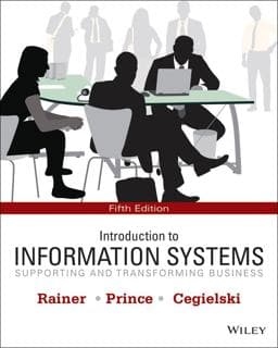 Introduction to Information Systems 5e + WileyPLUS Registration Card 9781118866191