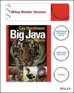 Big Java 9781119056447
