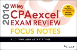 Wiley CPAexcel Exam Review 2016 Focus Notes 9781119120018
