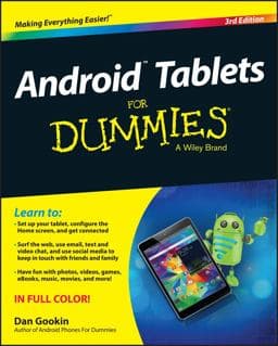 Android Tablets for Dummies 9781119126027