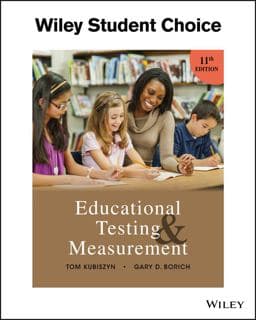 Educational Testing and Measurement 9781119239154